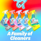 Spray Bottle with Microfiber Cap - All Purpose Cleaner 16oz - Lemon (2 Pack)