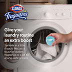 Clorox Fraganzia Laundry Scent Booster Crystals in Ocean Scent - Scented In-Wash Freshener Beads for Fresh, Clean, Great Smelling Clothes and Linens, 18 Oz - 4 Pack