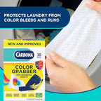 Carbona Color Grabber™ | Protects Laundry from Color Runs or Bleeds | Mix Whites & Colors | in-Wash Dye Grabbing Sheets | 30 Count Per Box, 3 Pack