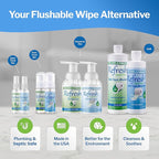 Refresh Liquid Wipe Toilet Paper Foam Dispenser Refill for Sensitive Skin | Eco-Friendly | Flushable Wet Wipe Alternative with Witch Hazel and Aloe | Alcohol Free | 16 oz Refill | 1 Pack