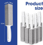 AZEN 10 Pack Pumice Stone for Cleaning, Pumie Scouring Stick with Handle, Pumice Stone Toilet Bowl Cleaner, Hard Water Stain Remover for Toilet, Bathroom, Kitchen Sink, Grill