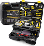 DOWELL 299-Piece Professional Hand Tool Set, Ultimate Drawer Toolbox with Sockets, Pliers, Hex Keys, Screwdrivers for Home, Auto Repair, Workshop & Emergency DIY
