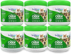 Bright Air 14 oz. Super Odor Eliminator, for Medium-Size Spaces, Cool Citrus Scent, Case of 6, Air Freshener, Natural Essential Oils, Lasts Up to 90 Days Each