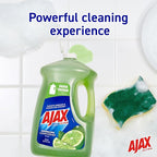 Ajax Dish Soap, Liquid, Vinegar and Lime | 90 oz Bottle | Pack of 2 | Ultra Formula