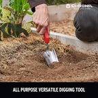 Corona Tools Premium Stainless Steel ComfortGEL Garden Trowel – 13-1/2-Inch Heavy-Duty Hand Trowel for Digging, Planting & Transplanting