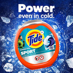 Tide Power Pods Sport Laundry Detergent Pacs, 32 Count, Advanced Sweat + Stain Fighter