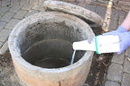 ROOTX - 4LB. JAR with Funnel/APPLICATOR Foaming Root Control for Sewer Lines and Septic Systems