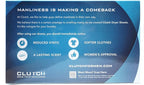 Clutch Men's Dryer Sheets, Fabric Softener for Men, 40 Count Box