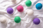 Woolzies Wool Dryer Balls Organic: Our Big Wool Spheres are The Best Fabric Softener | 6-Pack XL Dryer Balls for Laundry is Made with New Zealand Wool-Grey