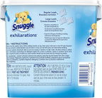 Snuggle Exhilarations in Wash Laundry Scent Booster Pacs, Blue Iris & Ocean Breeze, 56 Count