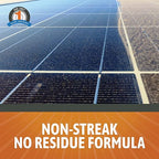 Bare Ground Winter Bare Ground Solutions One Shot 1S-SPCHEC Solar Panel Cleaner Concentrate with Hose-End Mixing Sprayer, 32 oz (1 Quart)
