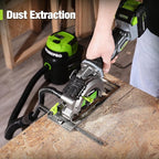 WORKPRO 20V Cordless Mini Circular Saw, 4-1/2" Compact Wireless Circular Saw 4.0Ah Battery, Fast Charger, 3 Blades, 4500RPM, Laser Guide, Max Cutting Depth 1-11/16"(90°), 1-1/8"(45°)