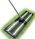 Updated Lawn Leveling Rake with Aluminum Roller, Stainless Steel 40"x10" Levelawn Tool , Heavy-Duty Lawn Leveler with 80" Extended Handle, Yard Leveling Rake Suit for Garden, Golf Lawn, Farm