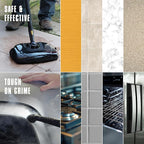 McCulloch MC1385 Deluxe Canister Steam Cleaner, 2-Hour Runtime, Chemical-Free, 23 Accessories: Mop Head, Brushes & More - Built for Home, Tile, Carpet, Furniture, & Personal Car Detailing