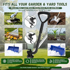 Universal Extension Handle Attachment for Snow Shovel, Weedeater, String Trimmer, Shovel, Rake & More, Back Saving Attachment for All Gardening Tools, Home Tool Gifts for Men