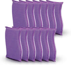 Scotch-Brite Stay Clean Scrubber Pads, Non-Scratch Dish Sponges for Kitchen Cleaning, 12 Count, Rinses Clean, Odor-Resistant, Safe on Non-Stick Cookware, Pots, Pans, and Glassware