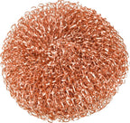 Redecker Real Copper Pot Scrubbers – Double-Layer Copper Scouring Pads for Pots, Pans, Dishes & More – Gentle, Scratch-Free Cleaning – Durable Copper Sponge Scrubber, Set of 2
