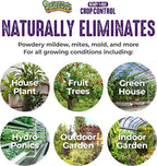 Trifecta Crop Control Insecticidal Soap for Plants | All Natural Fungicide for Plants | Spider Mite Killer Indoor Plants, Food Safe Commercial Grade Pesticide, Herbicide, Spider Mites Spray for Plants