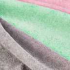 Amazon Basics Microfiber Cleaning Cloths, Ultra Absorbent, Scratch-Free, Non-Abrasive, Reusable and Washable, 16" x 12", Green/Gray/Pink, 48-Pack