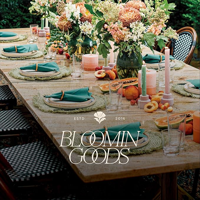 400-Pack BloominGoods Disposable Bathroom Napkins | Linen-Feel Guest Towels | Cloth-Like Hand Tissue Paper, White, 12" x 17"