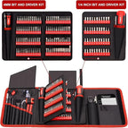 STREBITO Precision Screwdriver Set 191-Piece Multi-Bit Screwdriver 1/4 Inch Nut Driver Home Improvement Tool Electronic Repair Kit for Computer, iPhone, Laptop, PC, Cell Phone, PS4, Xbox, Nintendo