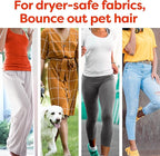 Bounce Pet Hair and Lint Guard Mega Dryer Sheets with 3X Pet Hair Fighters, Unscented, 130 Count (Pack of 2)