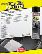 Sprayway SW676-12PK Carpet Spotter Cleaner, Net 18 Oz., Pack of 12