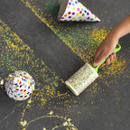 Evercare Pet Hair Lint Rollers All Purpose Use 100 Easy-Tear Sheets Per Roll Reusable Sticky Roller Pets Cat & Dog Hair Remover Contoured Handle For Furniture Clothing & Cars, Set of 2, Green