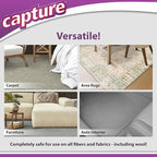 Capture Carpet & Rug Dry Cleaner w/Resealable lid - Home, Car, Dogs & Cats Pet Carpet Cleaner Solution - Strength Odor Eliminator, Stains Spot Remover, Non Liquid & No Harsh Chemical (4 Pound)