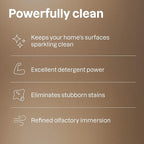 ATTITUDE Bathroom Cleaner Spray, Natural Origin Ingredients, EWG Verified, Eliminates Soap Scum, Limescale, Streak Free, Lemon & Rosewood, 26 Fl Oz (Pack of 3)