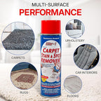 Carpet Spot Remover, Stain and Red Wine Remover and Spot Treatment for Oil, Grease, Urine, Cleaning Performance for Rugs, Upholstery, Fabrics. Pack of 2