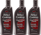 HOPE'S Perfect Cooktop Glass and Ceramic Cooktop and Stove Top Cleaner, Fast Acting and Removes Burnt on Stains from Glass Ceramic Smooth Top Ranges with its No Rinse Formula, 10.6 Oz, Pack of 3