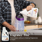 Bissell Free & Clear OXY Carpet Deep Clean Solution, for use in leading upright carpet cleaners, 60oz, Same powerful clean, gentle for families, Hypoallergenic formulation without dyes or fragrance