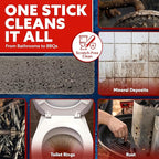 PUMIE Scouring Stick, Heavy Duty Extra Strong Pumice Cleaning Bar, Perfect Pumice Stone for Cleaning Tough Toilet Rings, Bathroom & Kitchen Stains - Scouring Stick on Toilet Bowls, Pool, Tiles(2 Pack)