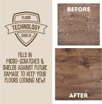 Quick Shine Multi Surface Floor Clean + Polish Mop Kit w/ 3 Reusable Pads & 1-16 oz. Floor Finish | Use Wet + Dry | Hardwood, Luxury Vinyl Plank, Laminate | Safer Choice pH Neutral Formula