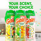 Gain Tango 2-in-1 Laundry Scent Booster Beads, Apple and Mango Scent, 10.7 OZ, Laundry Beads with Dual Scents Plus All Day Freshness