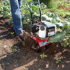 Earthquake MC43 Cultivator, 43cc 2-Cycle Viper Engine, 6-10” Adjustable Width, 8” Max Depth, Overhand Handlebars, Lightweight, U.S. Based Customer Service