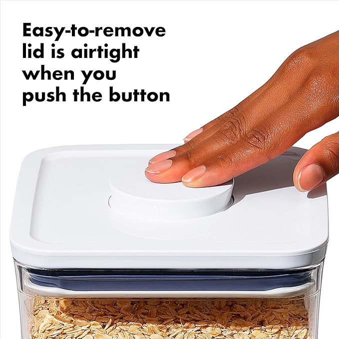 OXO Good Grips POP Container, 1.2 Qt - Rectangle - Pasta, Transparent