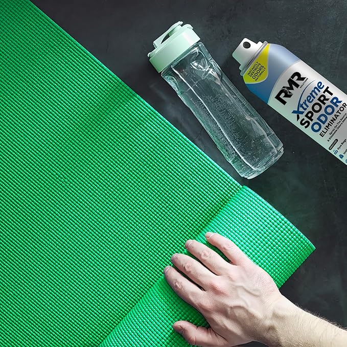 RMR Xtreme Sport Odor Eliminator Spray - Heavy-Duty Equipment, Uniform, Gym, and Shoe Deodorizer, 15 Ounces, Fragrance-Free