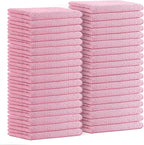 Avalon Towels Microfiber Cleaning Cloths (Value Pack of 36) - Size 16 x 16 Inches, Highly Absorbent Cleaning Rags, Lint Free, Reusable and Washable, Microfiber Towels for Cars