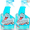 Spray Bottle With Microfiber Cap - All Purpose Cleaner 16oz - FRESH (2 Pack)