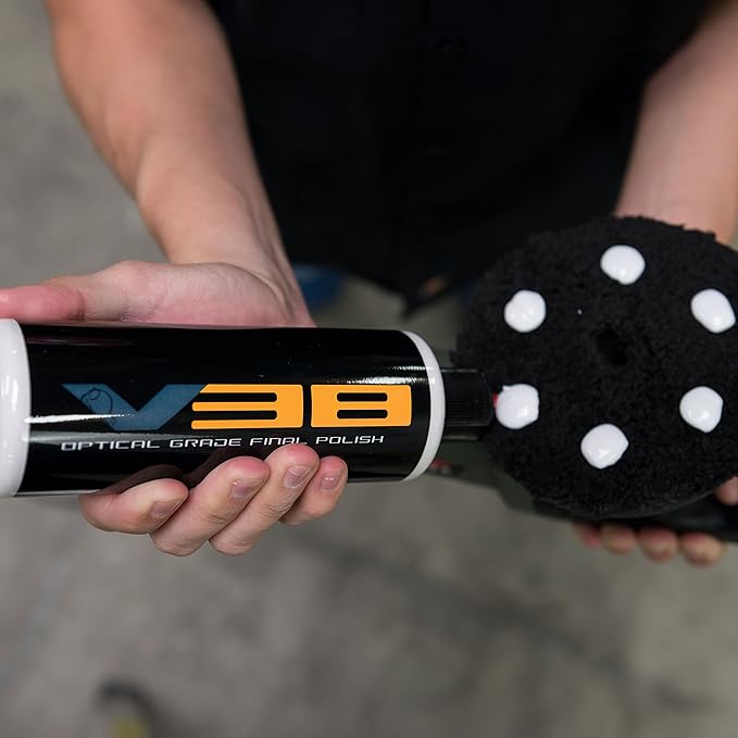 Chemical Guys GAP VKIT 101 V36 Optical Grade Cutting Polish and V38 Final Polish, 16 Ounce, 2 Items