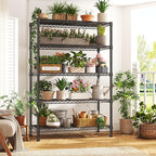 REIBII 5-Tire Storage Shelves, Wire Shelving Load 1000LBS Metal Shelves for Storage Adjustable Garage Shelving Unit Wire Shelf Rack Kitchen Storage Rack Pantry Shelves 31.5''W x 15.7'' D x 71''H