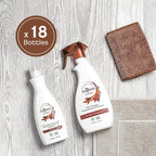 AspenClean Natural Floor Cleaner Concentrate | Makes 18 Bottles | EWG Verified | Safe for Tile, Wood & Laminate | 18 fl oz