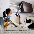 Shark Cordless Vacuum Cleaner with HEPA Filter, PowerDetect Clean & Empty, Powerful Suction, Auto-Empty System, Pet Hair Pickup, Carpets & Hardfloor, Dark Gray, IP3251