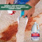 Sun-Glo Ultra-Efficient Coffee Stain Remover for Upholstery & Carpet - Experience Spotless Clean! (4x1 Gallon Case)