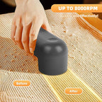 Electric Fabric Shaver and Lint Remover, Portable Fuzz Remover for Clothes and Furniture, Battery Operated, Easy to Use and Clean, Suitable for Sweaters, Blankets.（Dark Grey）