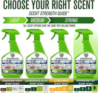 Green Guard Pest Control Spray - Indoor & Outdoor Killer of Ants, Roaches, Spiders & Other Crawling Insects, Safe Around Children & Pets, Plant-Based, Pleasant Scent (Peppermint Hit, 32oz)