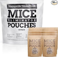 10 Pack All-Natural Mice Repellent Pouches – Harmless Peppermint Essential Oil Mouse Deterrent - Keep Mice Out of Your Home and Your Family Safe - by Tougher Than Tom