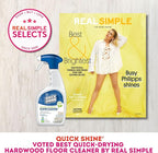 Quick Shine Multi Surface Floor Cleaner Daily Care 24oz, 6Pk | Ready to Use, Dirt Dissolving, Streak Free, No Rinse | Use on Hardwood, Laminate, Luxury Vinyl Plank LVT, Tile & Stone | Safer Choice